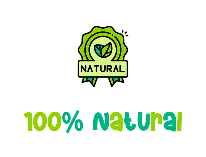 100% Natural